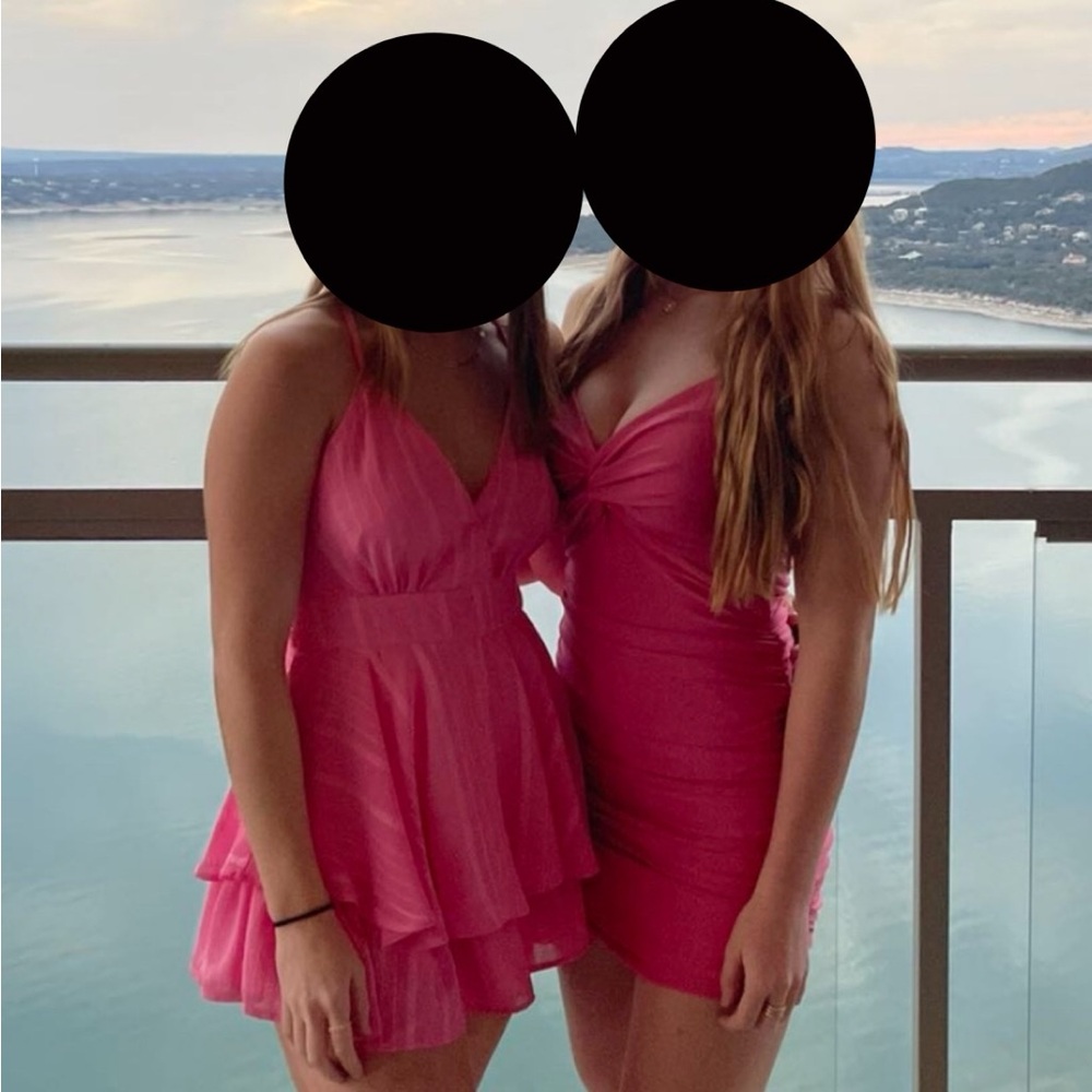Lucy in the Sky Pink Dress (right side)